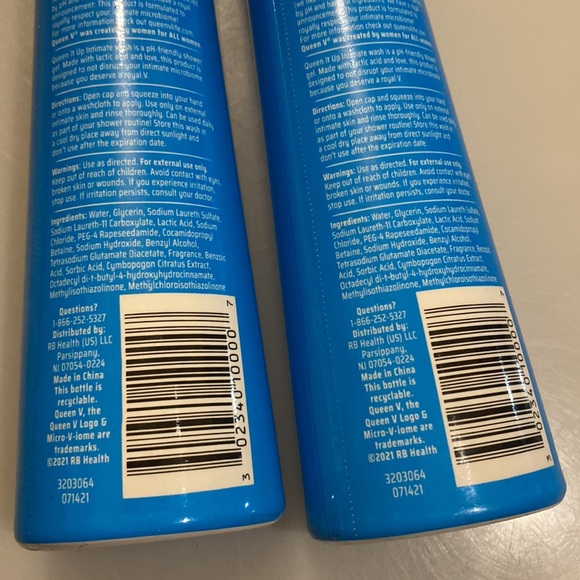 Lot of 2 Queen V it up intimate Wash - Picture 4 of 9